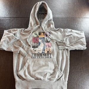Smart Blanks Taylor Swift The Eras Tour Gray Graphic Hoodie Sz S